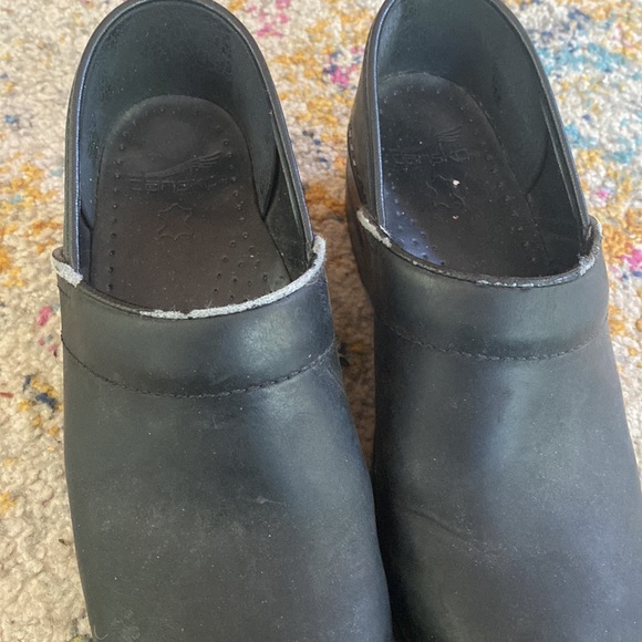 Dansko Professional Black Oiled Clog Women’s Size 38 or 7 - Picture 8 of 9